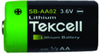 Lithium Battery, 3.6V, 1/2Aa; Battery Voltage Lascar - 80K5457 - Newark, An Avnet Company