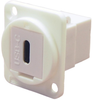 Usb Adapter, Type C Rcpt-Rcpt, Csk Hole Rohs Compliant Cliff Electronic Components - 58AJ1712 - Newark, An Avnet Company