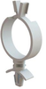 Standoff Locking Cable Clip, Nat, Pa 6.6; Cable Clamp / Clip Type Essentra Components - 66AJ4593 - Newark, An Avnet Company