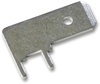 Terminal, Male Disconnect 6.35Mm, Solder; Tab Size Metric Amp Te Connectivity - 98K4229 - Newark, An Avnet Company