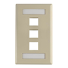 Keystone Faceplates, Frames - FPIHTRIPLE-I-ND - DigiKey