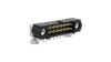 7+7 Pos. Male DIL Horizontal Throughboard Conn. Jackscrews - M80-5401442 - Harwin Plc