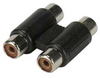 Dual RCA Inline Coupler -- 251-116-D - Image