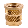 E-Z Sonic™ Threaded Insert for Plastic - Straight - Flanged - 3/8-16 -- FL-316-HI - Image