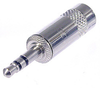 Neutrik 3.5MM TRS Plug Nckl/Silv Lg Cable - NEUNYS231L - HAVE, Inc.