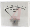 Panel Meter; 0 to 50 A; 5%; 3.5 in.; Polystyrene - 70136670 - Allied Electronics, Inc.