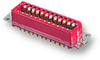 Rack & Panel Connector, Receptacle, 16 Position, Solder; No. Of Contacts Itw Mcmurdo - 09WX0915 - Newark, An Avnet Company
