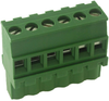 Terminal Block Pluggable, 6 Position, 24-12Awg; Pitch Spacing Multicomp Pro - 04R6941 - Newark, An Avnet Company