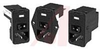 Power Entry Module, GP Filter, DTST, SMPS, 10 A, Filter Shield - 70185789 - Allied Electronics, Inc.