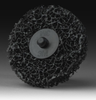 3M Scotch-Brite CR-DH Non-Woven Silicon Carbide Hook & Loop Disc - Very Coarse Grade - 4 1/2 in Diameter - 18424 -- 048011-18424 - Image