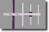 Yagi 3-Element Antenna -- Y3343A-A - Image