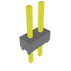Headers, Male Pins - 612-MTSW-101-23-T-D-210-ND - DigiKey