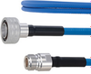 Plenum Low PIM Snap-On 4.3-10 Male to N Female Cable SPP-250-LLPL Coax in 60 Inch Using Times Microwave Parts and RoHS - FMCA1895-60 - Fairview Microwave Inc.
