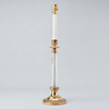 Twisted Glass Candlestick - GL12 - Vaughan Designs, Inc.