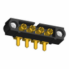 5 Pos. Male SIL Horizontal Throughboard Conn. Jackscrews - M80-5000000M1-05-333-00-000 - Harwin Plc