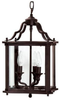 9123BL Foyer/Hall Lanterns-Glass w/Frame - 732436 - Capital Lighting, Inc.