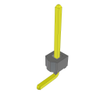 Headers, Male Pins - TSW-101-25-F-S-RA-ND - DigiKey