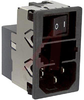 power entry module with filter 1 pole - 70080822 - Allied Electronics, Inc.