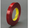 3M Scotch 880 Red Filament Strapping Tape - 18 mm Width x 55 m Length - 7.7 mil Thick - 74570 - 021200-74570 - R. S. Hughes Company, Inc.