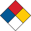 Brady B-946 Chemical Hazard Label - 5 in Width - 5 in Height - 52177 - 754473-52177 - R. S. Hughes Company, Inc.
