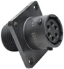 Circular Connector, Rcpt, 6Pos, Flange; Product Range Amphenol Sine/tuchel - 73AC8466 - Newark, An Avnet Company