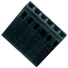 Wire-Board Connector Receptacle, 6 Position, 2.54Mm; Product Range Amp - Te Connectivity - 66F3112 - Newark, An Avnet Company