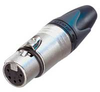 Neutrik NC5FXX 5-Pin Female XLR Cable End Connector Nickel/S - NEUNC5FXX - HAVE, Inc.