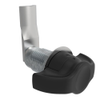 VISE ACTION® Compression Latch, Large Size, Wing, Zinc Alloy, Powder Coated, Black, 33 mm  Grip - E3-1050-095 - Southco