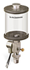 Clear View Single Feed Electro Lubricator, 1 pt Acrylic Reservoir, 3/8” Male NPT, 120V/60Hz - B4460-016AB12063W - Oil-Rite Corp.