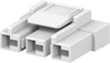 Plug Housing, 3Pos, Pa 66 Gf, Natural; Product Range Te Connectivity - 72AC7521 - Newark, An Avnet Company