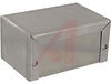 Minibox; Aluminum; 3.25 in.; 2.125 in.;1.625 in.; Natural; 0.375 in. - 70148729 - Allied Electronics, Inc.