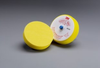 3M Superbuff Yellow Foam Pad Hook & Loop Attachment - 3 in Diameter - 51168 - 051111-51168 - R. S. Hughes Company, Inc.