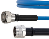Plenum Low PIM 4.3-10 Male to N Male Cable SPP-375-LLPL Coax in 200 cm Using Times Microwave Parts and RoHS - FMCA2052-200CM - Fairview Microwave Inc.