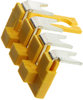 Short Circuit Bridge, 4Pole, Yellow, Tb; Product Range Entrelec Te Connectivity -- 72AC3543