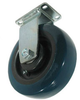 Rigid Caster ( No Brake ) Poly on Polyolefin - Model 4A - 4AUP6x2-R - Caster City, Inc.