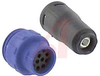 Cable Connector, In-Line; 12; Plug; 6.0to 6.5 mm; Flex In-Line Body; 1 A; 50 -- 70098890
