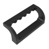 Angular Handle, Plastic, Black -- B8-DHAI-140 - Image
