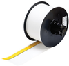 Brady B-595 White / Yellow Indoor / Outdoor Vinyl Thermal Transfer Continuous Thermal Transfer Printer Label Roll - 2.25 in Width - 100 ft Length - 113229 - 754473-98584 - R. S. Hughes Company, Inc.
