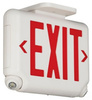 Combination Emergency Light/Exit Sign Unit -- EVCURBD - Image