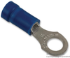 Terminal, Ring Tongue, #10, Crimp, Blue; Stud Size - Metric Abb - Thomas & Betts - 65F706 - Newark, An Avnet Company