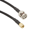 Rf Coax Cable, Bnc Plug-Sma Plug, 144; Connector To Connector Amphenol Rf - 33AH2935 - Newark, An Avnet Company