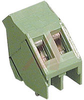 PCB, Terminal Block; 30-14 AWG; 2; 45 deg; 15 A; 300 V; M3; Screw Cage; 1.3 mm - 70077090 - Allied Electronics, Inc.
