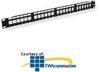 ICC Flush Mount High Density Blank Patch Panel - 24 Port /.. - IC107BP241 - TelephoneStuff.com