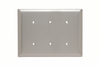 Blank Plates -- Strap Mounted, Three Gang -- SSO34 - Image