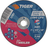 Weiler TIGER Aluminum Oxide Cutting Wheel - Type 1 - Straight Wheel - 3 in Diameter - 5/8 in Center Hole - Thickness.035 in - 57001 - 012382-57001 - R. S. Hughes Company, Inc.