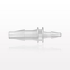 Straight Reducer Connector, Barbed, Natural - 61924 - Qosina Corp.