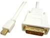 3' Mini DisplayPort Male to DVI-D Dual Male Cable - 184040 - Computer Network Accessories, Inc.