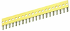 Female Vertical Throughboard Ø0.50mm Contact, 20 per carrier - D01-9902001 - Harwin Plc