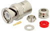 BNC Male (Plug) Connector for RG58, RG55, RG141, RG142, RG223, RG400, RG303, LMR-195 Cable, Clamp/Solder -- FMCN1566