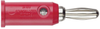 Conn, Banana, Plug, 15A, Screw, Red,pk10; Gender Pomona - 99AC2841 - Newark, An Avnet Company